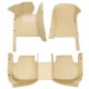 Beige Luxury Leather Diamond Car Mats for Sale Beige Luxury Leather Diamond Car Mats for Sale