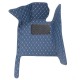 Blue Luxury Leather Diamond Car Mats for Sale