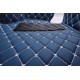 Blue Luxury Leather Diamond Car Floor Mats for Sale