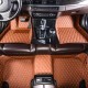 Brown Luxury Leather Diamond Car Floor Mats for Sale Brown Luxury Leather Diamond Car Floor Mats for Sale