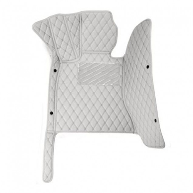 Grey Luxury Leather Diamond Car Floor Mats for Sale Grey Luxury Leather Diamond Car Floor Mats for Sale