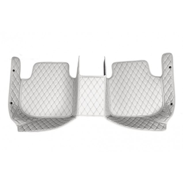 Grey Luxury Leather Diamond Car Floor Mats for Sale Grey Luxury Leather Diamond Car Floor Mats for Sale