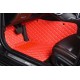Red Luxury Leather Diamond Car Floor Mats for Sale Red Luxury Leather Diamond Car Floor Mats for Sale