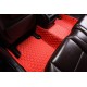 Red Luxury Leather Diamond Car Floor Mats for Sale Red Luxury Leather Diamond Car Floor Mats for Sale