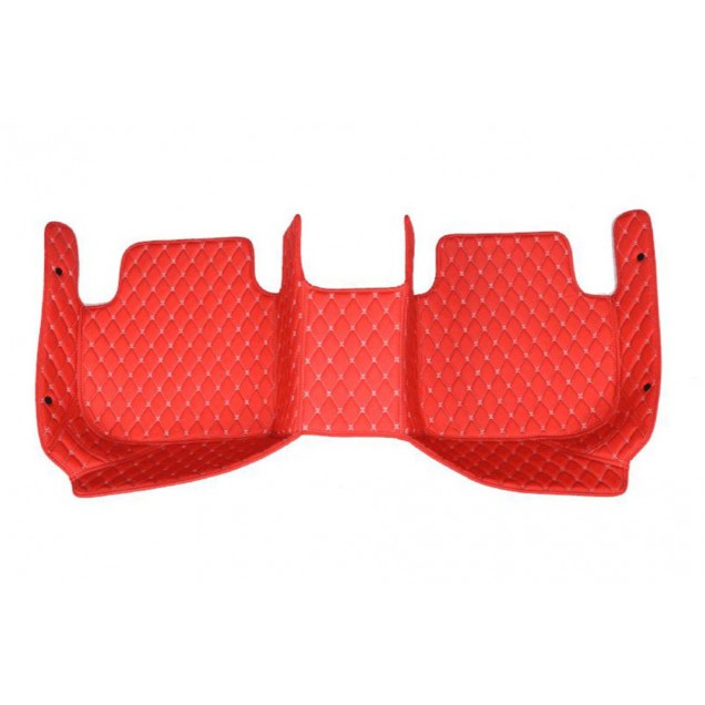 Red Luxury Leather Diamond Car Floor Mats for Sale Red Luxury Leather Diamond Car Floor Mats for Sale
