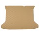 Beige Luxury Leather Diamond Trunk Base Mats for Sale Beige Luxury Leather Diamond Trunk Base Mats for Sale
