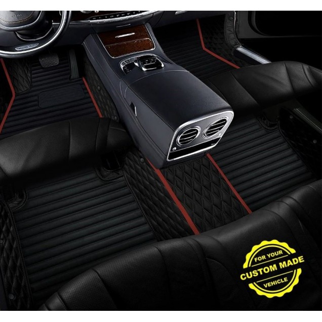Maroon Hybrid Line Series Premium Car Floor Mats for Sale Maroon Hybrid Line Series Premium Car Floor Mats for Sale